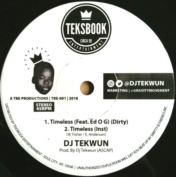 DJ TekWun – Wun Time / Timeless