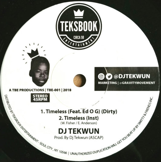 DJ TekWun – Wun Time / Timeless