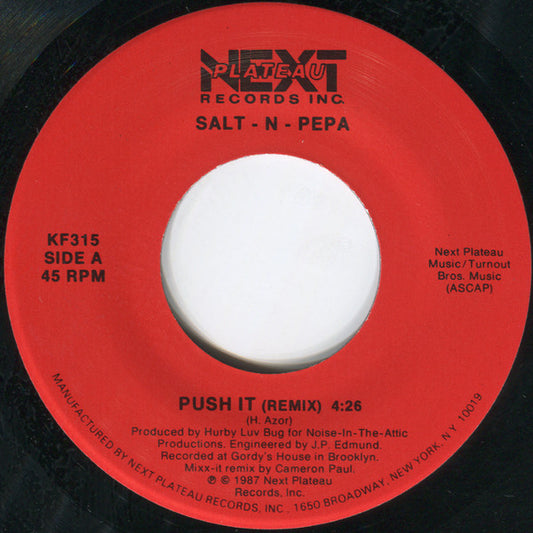 Salt-N-Pepa – Push It (Remix) (VG+)