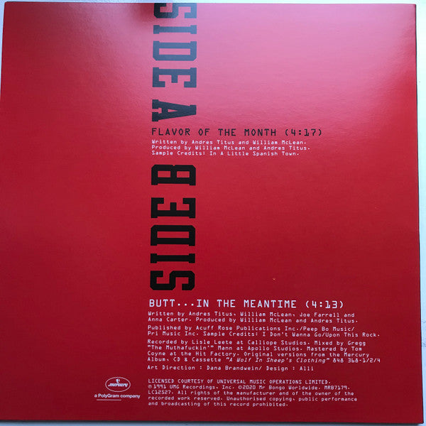 Black Sheep – Flavor Of The Month / Butt...In The Meantime