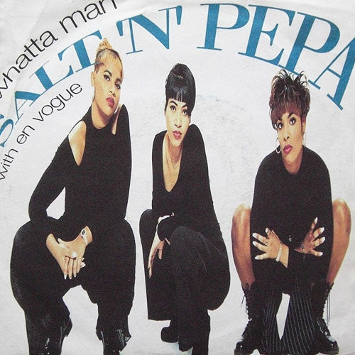 Salt 'N' Pepa With En Vogue – Whatta Man (IMPORT) (VG+)