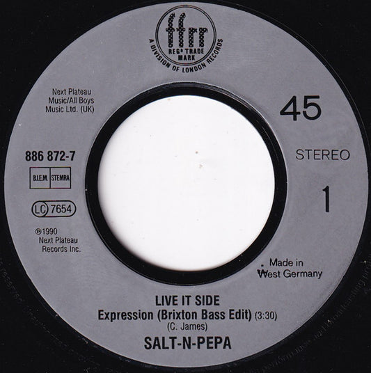 Salt 'N' Pepa – Expression (The Brixton Bass Mix) (IMPORT) (VG+)