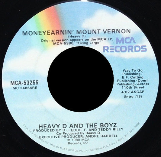 Heavy D. & The Boyz – Don't You Know / Moneyearnin' Mount Vernon (VG+)