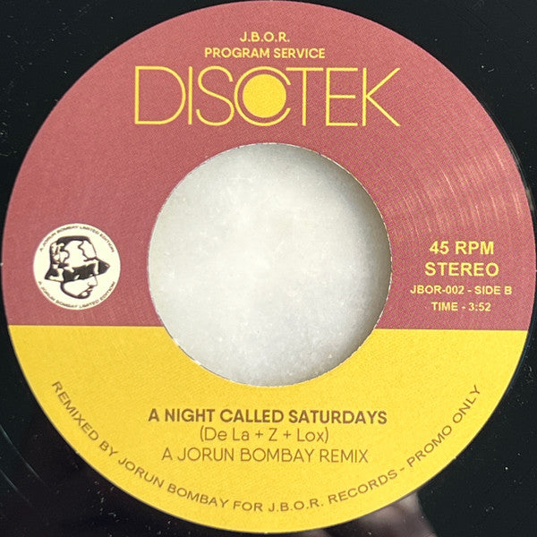 Jorun Bombay – 2024 'Til Infinity / A Night Called Saturdays