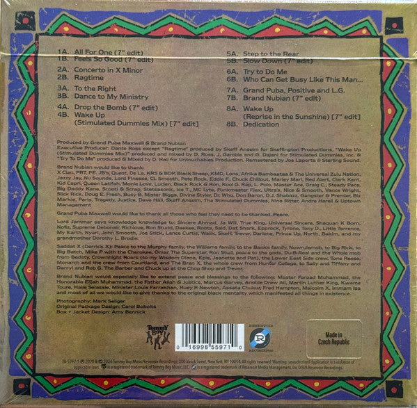Brand Nubian – One For All (Box Set) (Sealed)