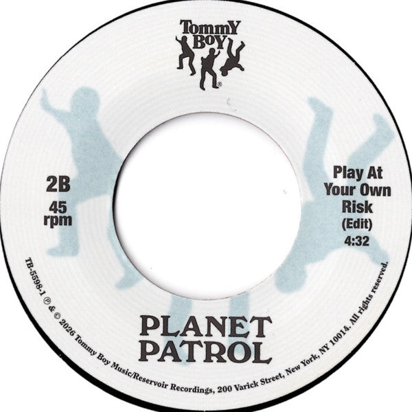 Afrika Bambaataa & Soul Sonic Force – Planet Rock (Short Edit) / Planet Patrol – Play At Your Own Risk (Edit)