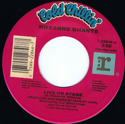 Roxanne Shanté - Live On Stage (VG+)