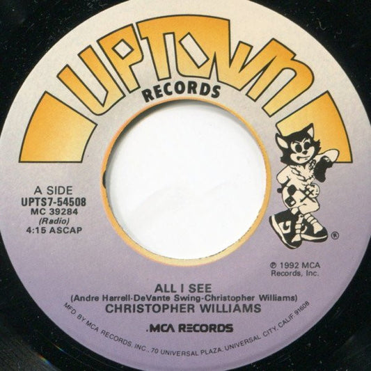 Christopher Williams – All I See (VG+)