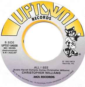 Christopher Williams – All I See (VG+)
