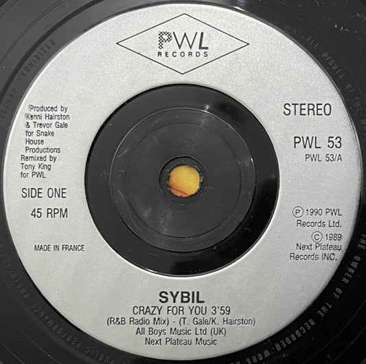 Sybil – Crazy For You (IMPORT) (VG+)
