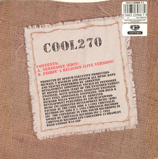 Arrested Development – Tennessee / Fishin 4 Religion (Live) (IMPORT) (VG+)