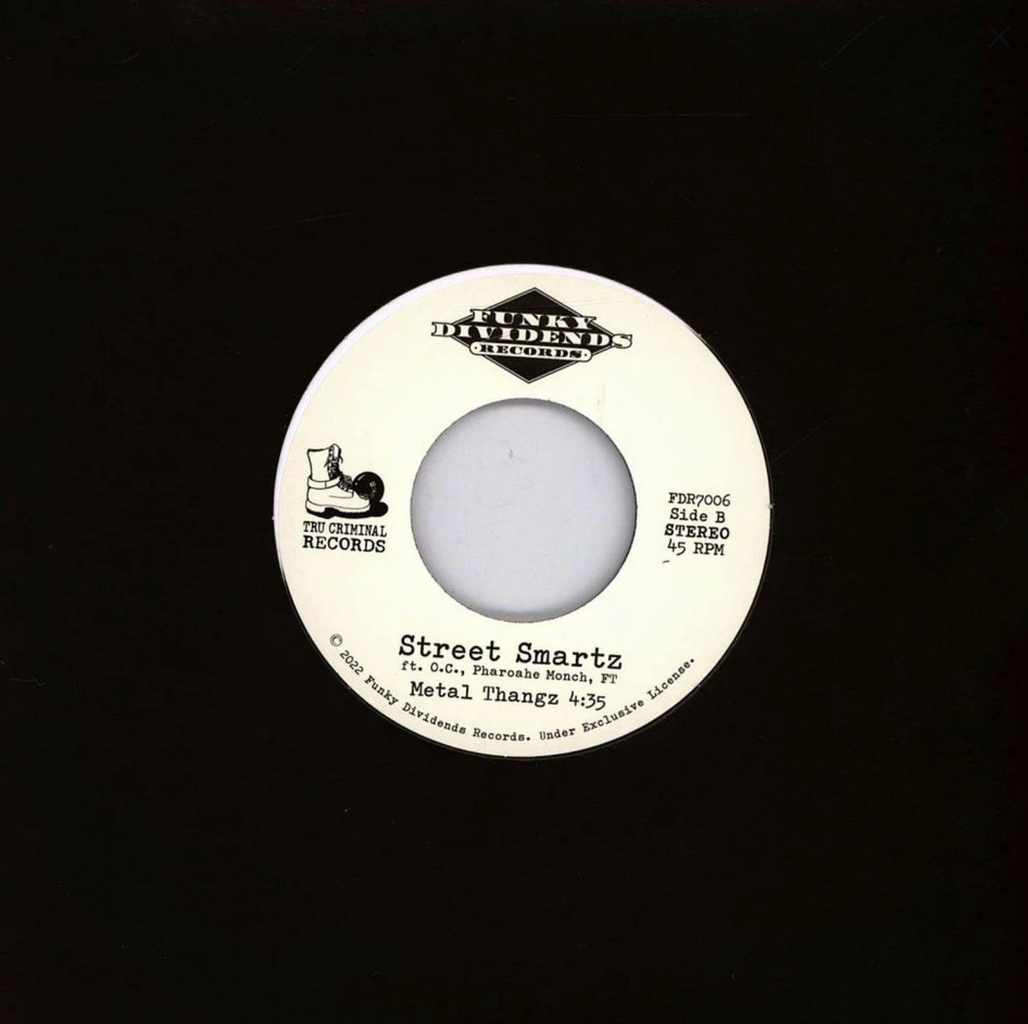 Street Smartz – Problemz / Metal Thangz (NM)