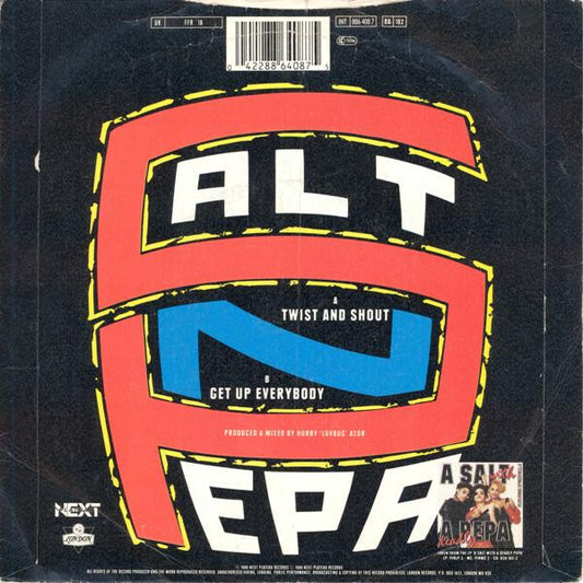 Salt 'N' Pepa – Twist And Shout / Get Up Everybody (IMPORT) (VG+)