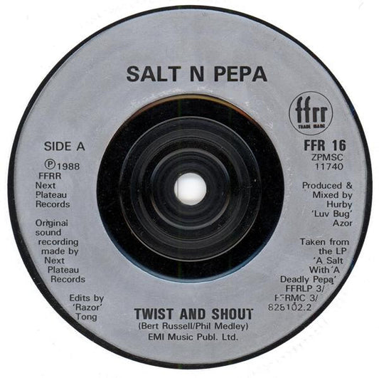 Salt 'N' Pepa – Twist And Shout / Get Up Everybody (IMPORT) (VG+)