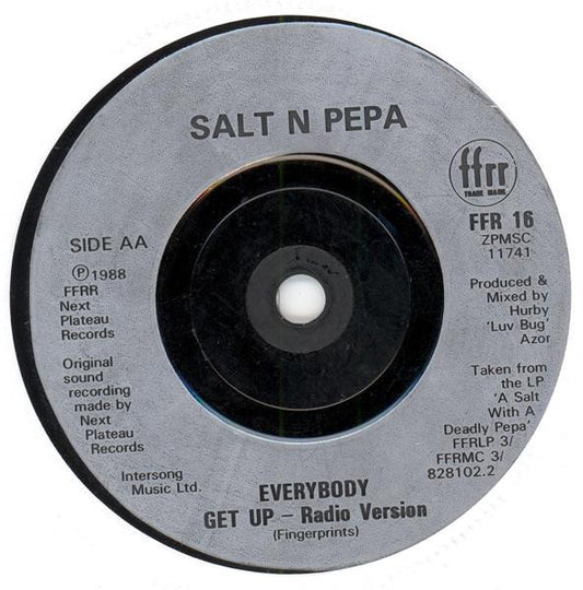 Salt 'N' Pepa – Twist And Shout / Get Up Everybody (IMPORT) (VG+)