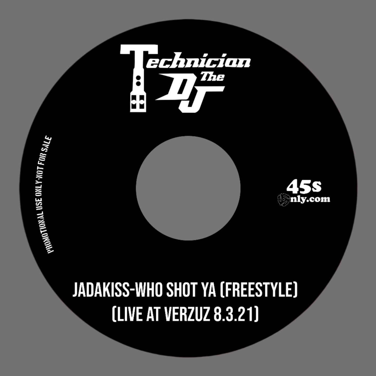 Technician The Dj - JADAKISS-WHO SHOT YA (FREESTYLE) (OG Black Vinyl)