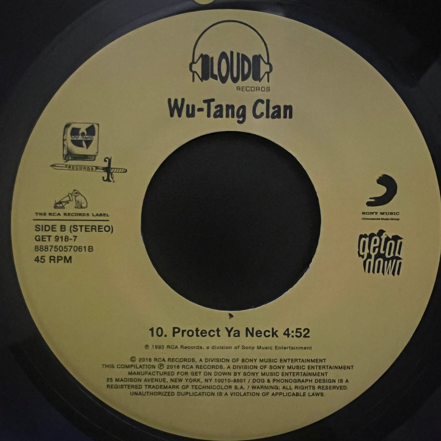 Wu-Tang Clan ‎– Method Man / Protect Ya Neck