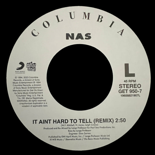 Nas - Life’s A Bitch (Arsenal Mix) / It Ain’t Hard To Tell (Large Professor Remix)