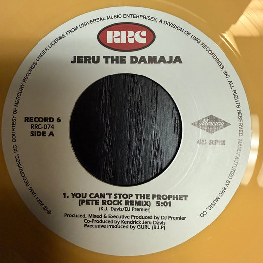 Jeru The Damaja  – You Can't Stop The Prophet (Pete Rock Rmx) / You Can't Stop The Prophet (Rmx Instr)