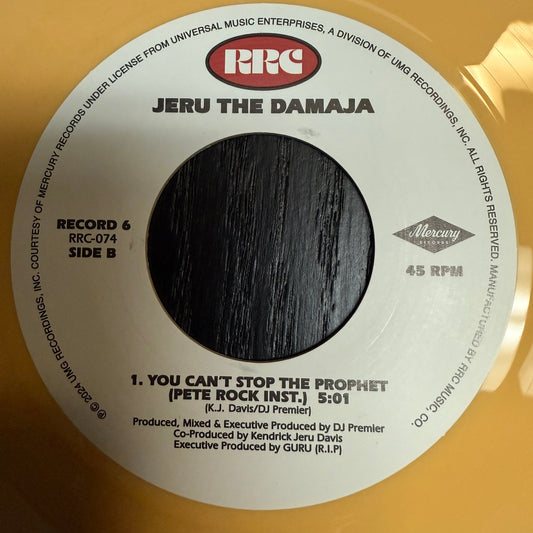 Jeru The Damaja  – You Can't Stop The Prophet (Pete Rock Rmx) / You Can't Stop The Prophet (Rmx Instr)