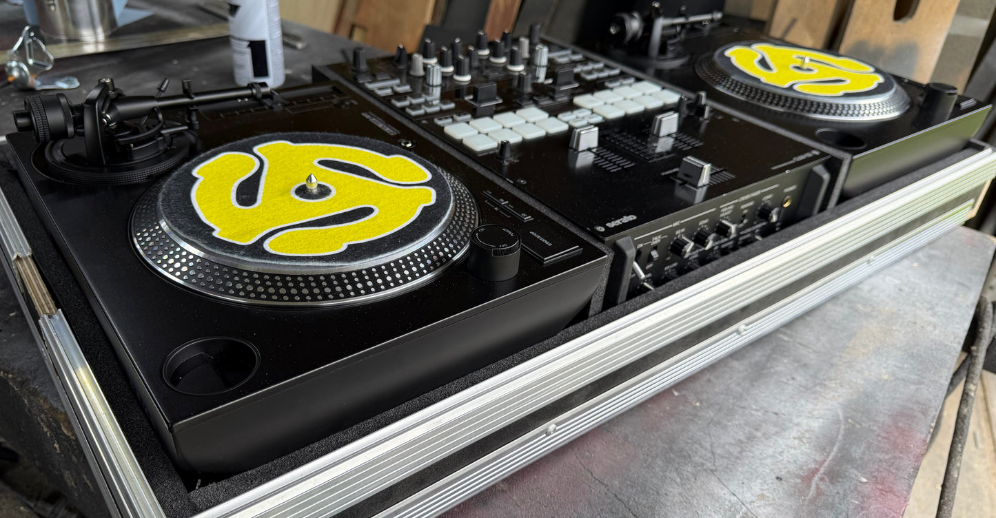 45sOnly Black Turntable Case