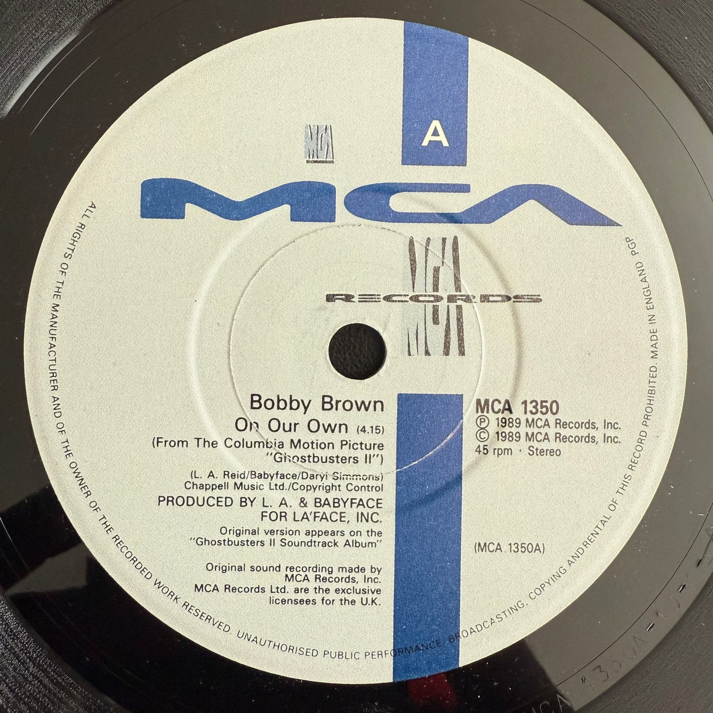 Bobby Brown – On Our Own (NM) (IMPORT)