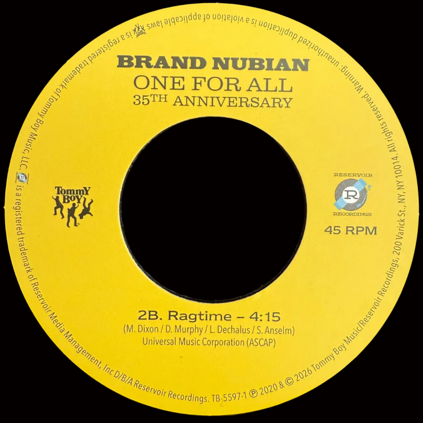 Brand Nubian – Concerto In X Minor / Ragtime