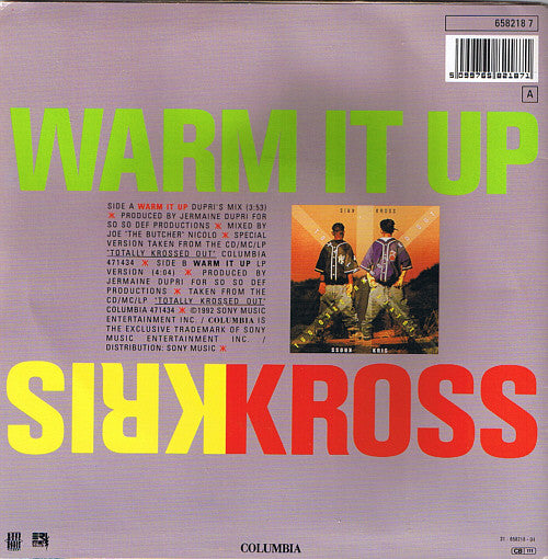 Kris Kross ‎– Warm It Up (IMPORT) (VG+)