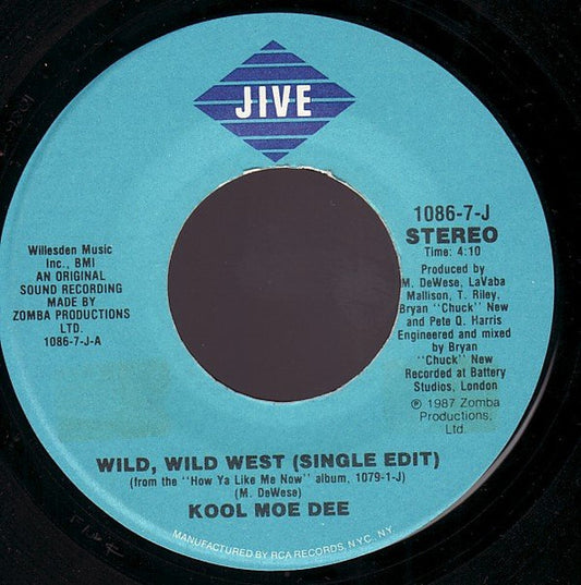 Kool Moe Dee – Wild, Wild West (VG+)