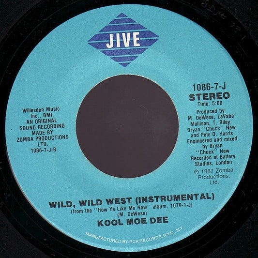 Kool Moe Dee – Wild, Wild West (VG+)