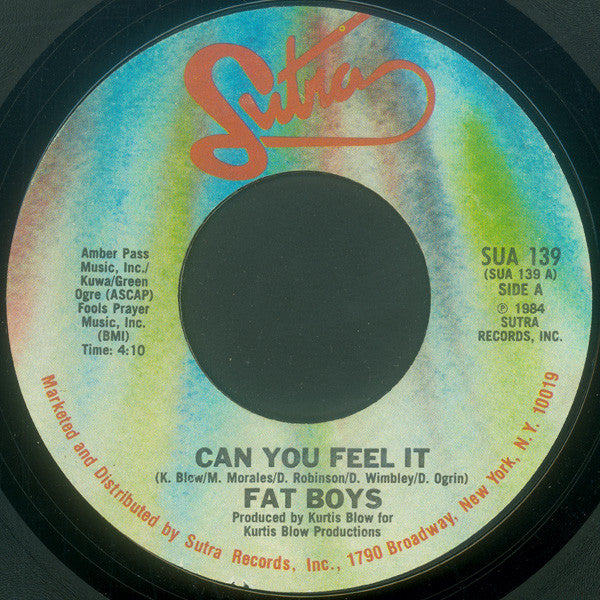 Fat Boys – Can You Feel It  / Stick 'Em (NM)