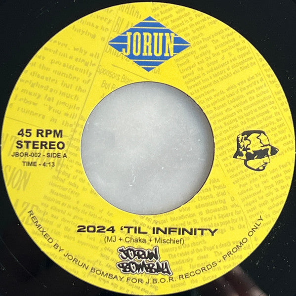 Jorun Bombay ‎– 2024 'Til Infinity / A Night Called Saturdays