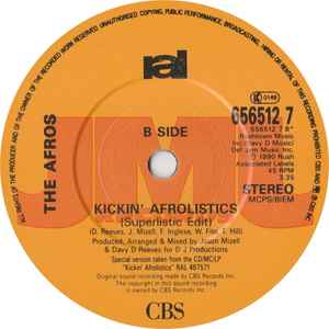 The Afros ‎– Feel It / Kickin' Afrolistics (NM)