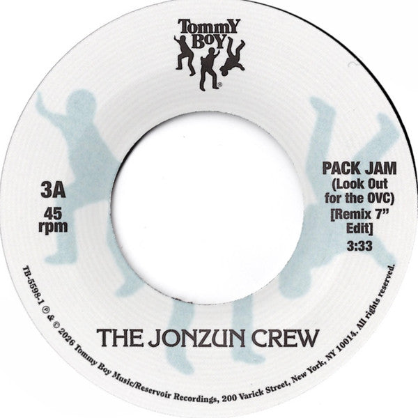 The Jonzun Crew – Pack Jam (Remix 7" Edit) / The Latin Rascals – Lisa's Coming (Short Edit)