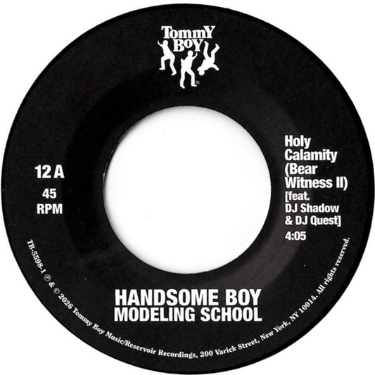 Handsome Boy Modeling School  – Holy Calamity (Bear Witness II) / The Truth (Short Edit)