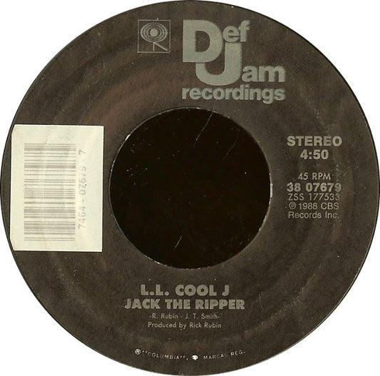 L.L. Cool J – Going Back To Cali / Jack The Ripper (NM)