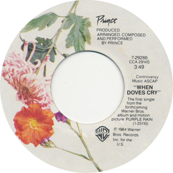Prince And The Revolution – When Doves Cry / 17 Days (NM)