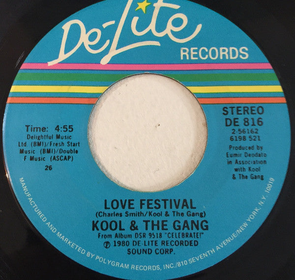 Kool & The Gang – Steppin' Out  / Love Festival (NM)