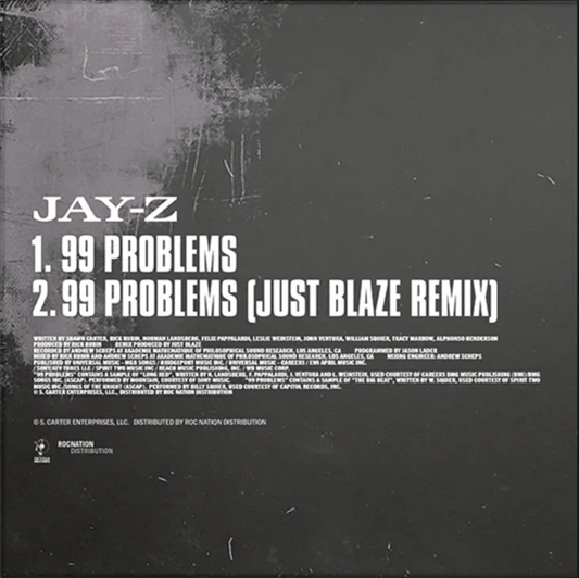 Jay-Z  - 99 Problems / (Just Blaze Remix)
