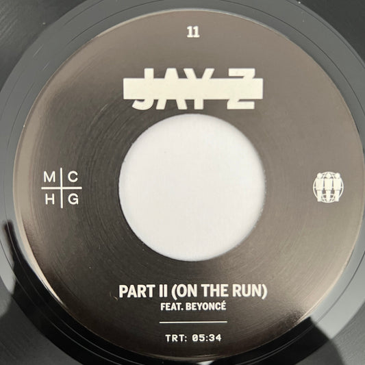 Jay-Z - Featuring Beyoncé - Part II (On The Run) / Beach Is Better (NM)