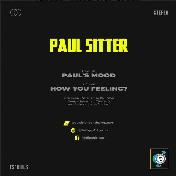 Paul Sitter – Mood EP (SALE)