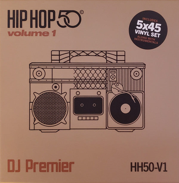 DJ Premier ‎– Hip Hop 50: Vol. 1 (Box Set) (Sealed)