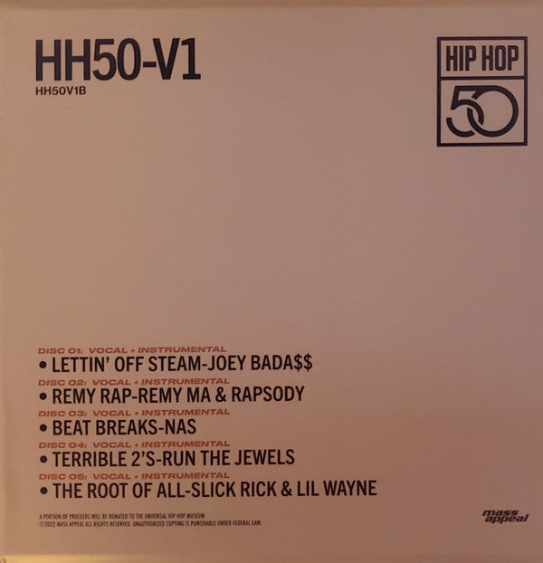 DJ Premier Hip Hop 50 Vol 1 - 5x7 45 Vinyl Set (Now Shipping!) –  shop.massappeal