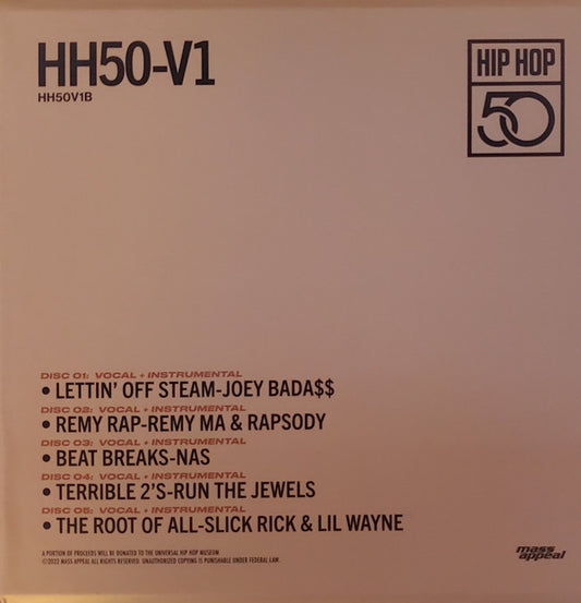 DJ Premier ‎– Hip Hop 50: Vol. 1 (Box Set) (Sealed)