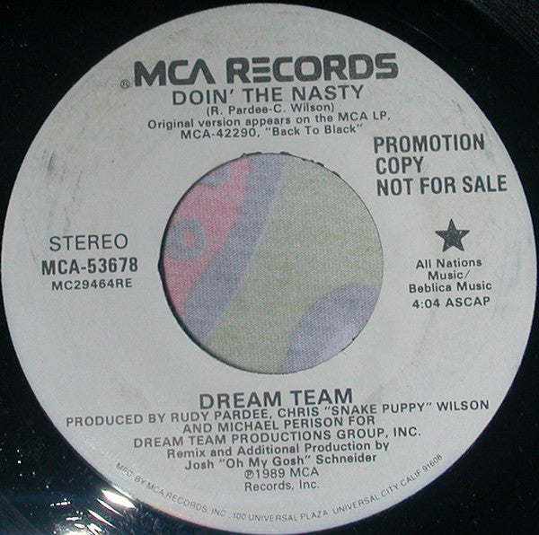 Dream Team ‎– Doin' The Nasty (VG+)