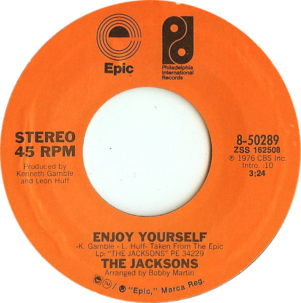 The Jacksons ‎– Enjoy Yourself (NM)